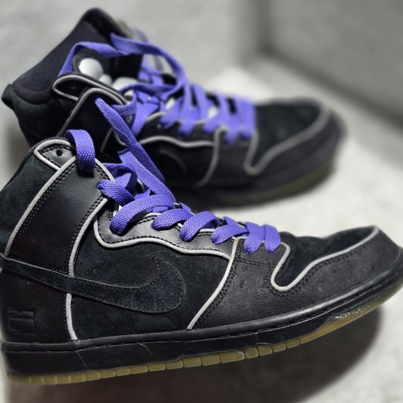 SIZE 10.5 NIKE Dunk SB High "Purple Box" - Picture 5 of 8